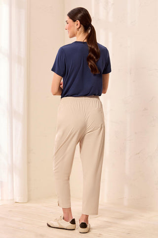 High Performance Stretch 25" Technical Capris-Sanddune