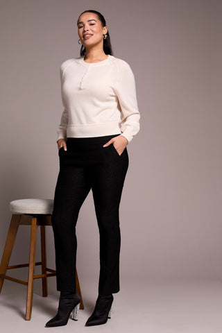 Signature Cashmere Deluxe Sweater-Moonstone