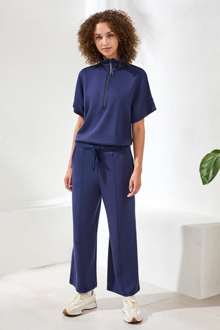 Techno Lux Pull-On Pant Drawcord-Jet blue