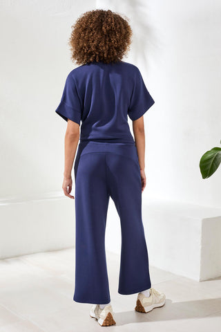 Techno Lux Pull-On Pant Drawcord-Jet blue