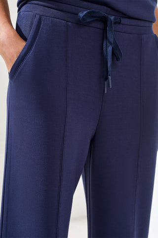 Techno Lux Pull-On Pant Drawcord-Jet blue