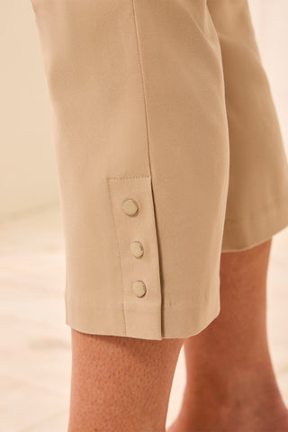 Pantsacourt Ajusté Plus Flatten It® Avec Fente À Pression-Plage