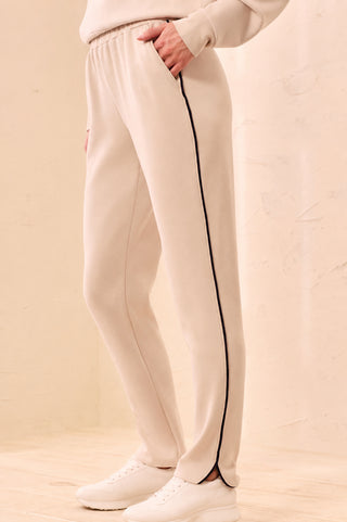 Pantalon Jogging En Maille TECHNO LUX SCUBA-Dune de sable