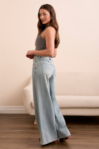 BLUE THREAD JENNA Drama Wide Leg Denim Jeans-Outoftheblue