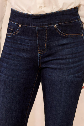 Audrey Pull-On Full Length Jeggings-Deepocean