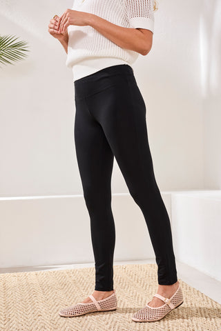 Flatten It® Comfort Stretch Yoga Leggings-Black