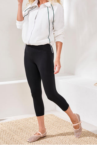 Flatten It® High-Rise Crop 21" Leggings-Black