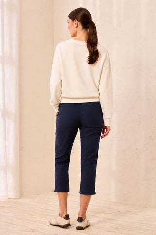 Year Round Basics Flatten It® Pull-On Capris-Jet blue