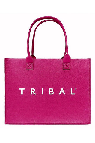 🎁 Magenta Tribal Felt Tote Bag-Magenta (100% off)