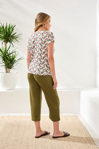Cap Sleeve Wear Two Ways Top-Mojito