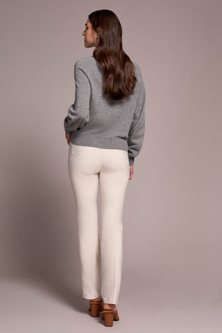 Signature Cashmere Deluxe Sweater-H charcoal