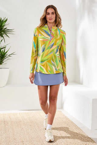 Performance Long Sleeve Top-Limetart