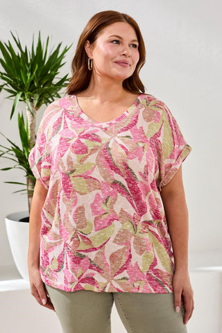 Size Inclusive Cap Sleeve Wear Two Ways Top-Dragon fruit