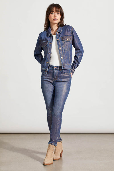 Gold jean jacket clearance