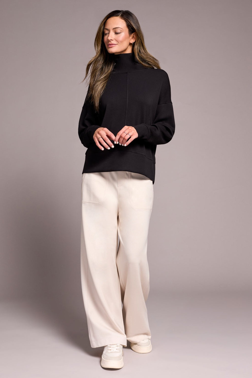 Tribal Techno Luxe Collar Top