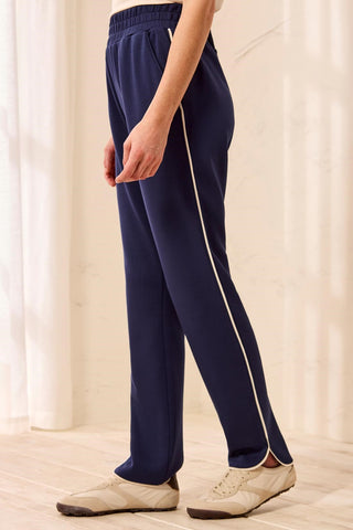 Pantalon Jogging En Maille TECHNO LUX SCUBA-Bleu Jet
