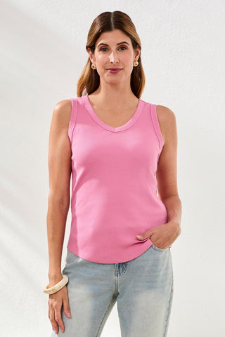 Débardeur Réversible 2 En 1-SoieRose