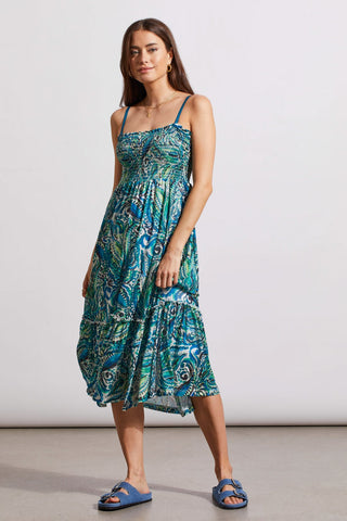 alt view 3 - CONVERTIBLE DRESS WITH REMOVABLE STRAPS-Oceanside