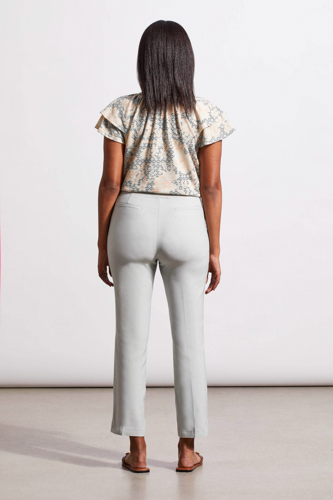 Petal Ankle Pants Flatten and Flatter Style Techno Leaves — L and L Stuff