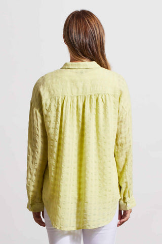 alt view 4 - LONG-SLEEVE BUTTON-UP BLOUSE-Wildlime