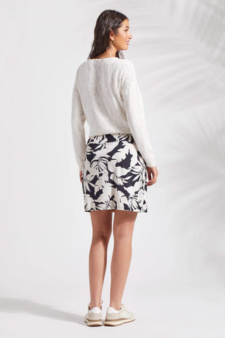 alt view 4 - PRINTED PULL-ON SKORT WITH POCKETS-Wailea