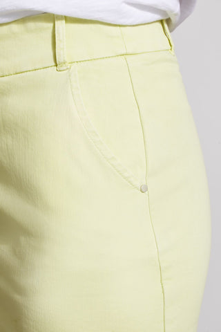 alt view 3 - PULL-ON SKORT WITH ROUNDED SIDE SLITS-Wildlime